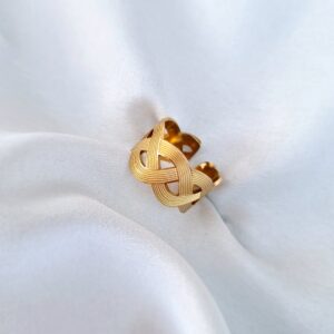 Δαχτυλίδι με χιαστί σχέδιο